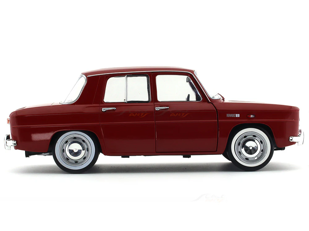 1968 Renault 8 Major red 1:18 Solido diecast Scale Model collectible - Image 5