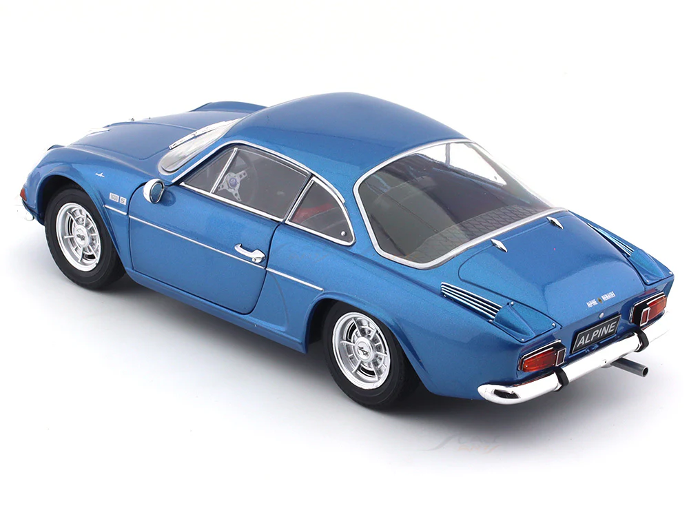 1969 Alpine A110 1600S blue 1:18 Solido diecast Scale Model collectible - Image 14