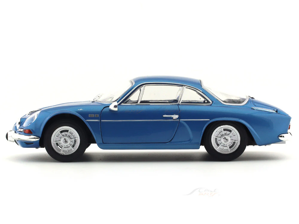 1969 Alpine A110 1600S blue 1:18 Solido diecast Scale Model collectible - Image 2
