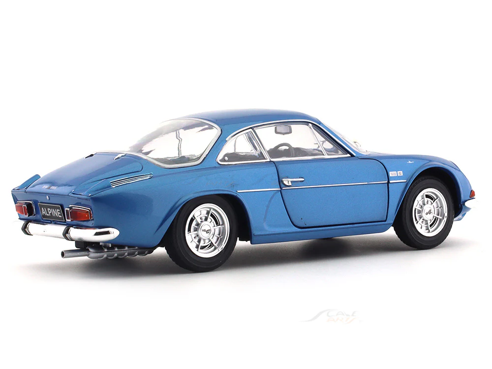 1969 Alpine A110 1600S blue 1:18 Solido diecast Scale Model collectible - Image 4