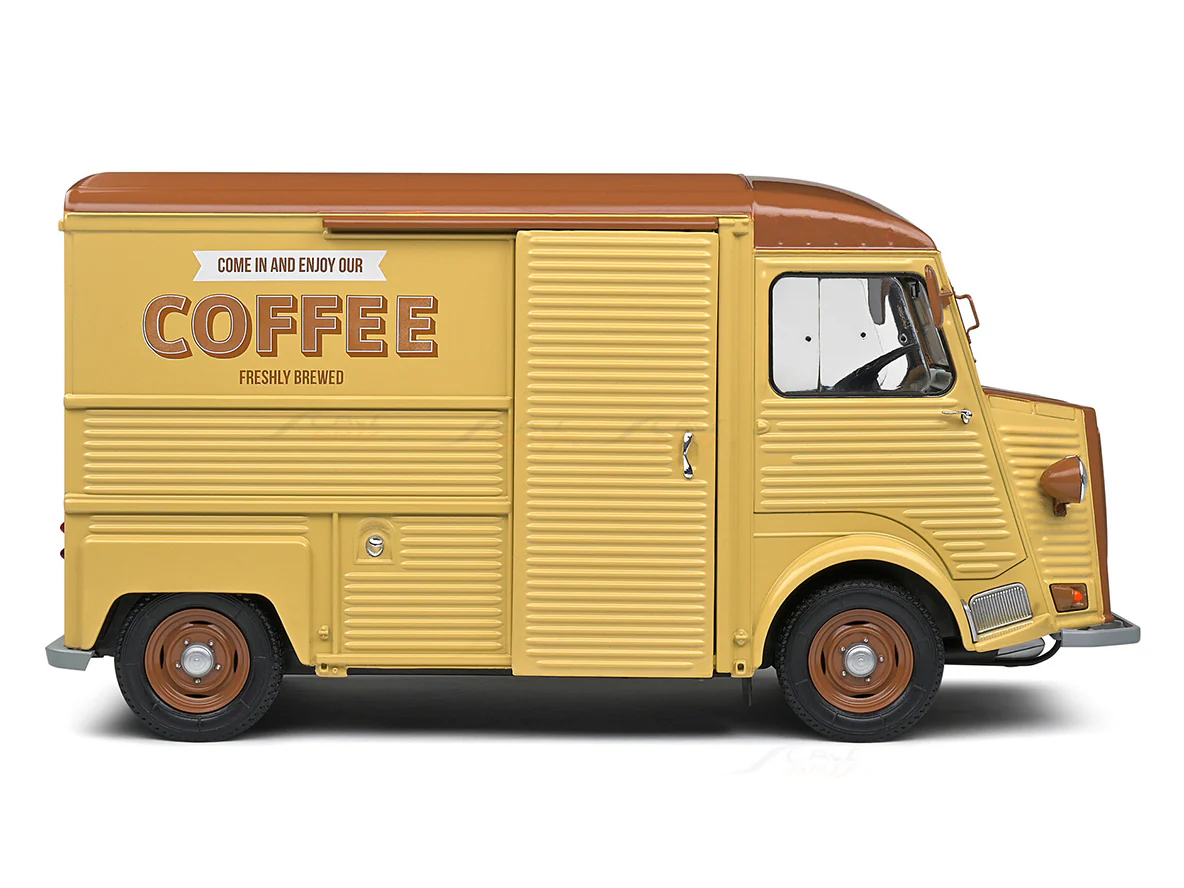 1969 Citroen HY Coffee Van 1:18 Solido licensed diecast scale model car collectible - Image 6
