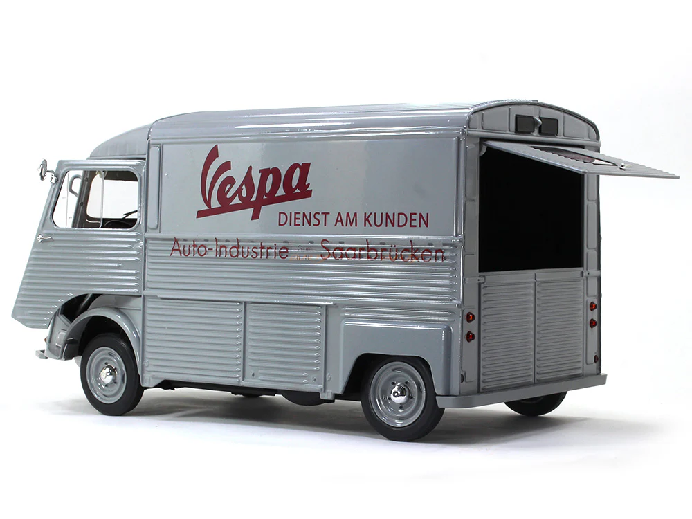 1969 Citroen Type HY Vespa Van 1:18 Solido diecast scale model van - Image 9