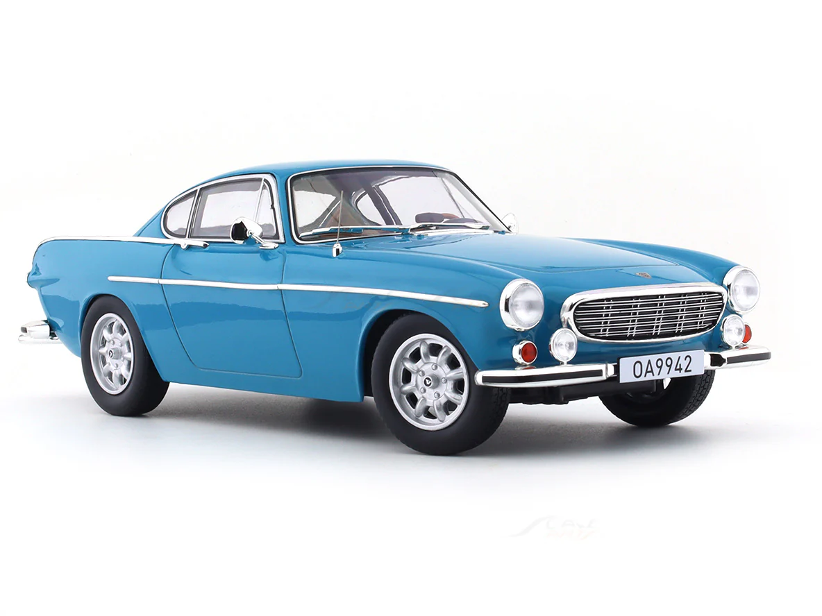 1969 Volvo 1800 S blue 1:18 Norev diecast Scale Model collectible - Image 7