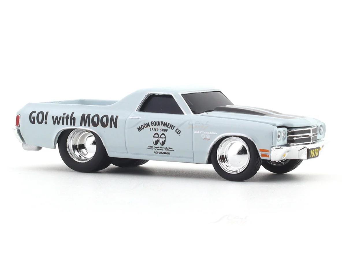 1970 Chevrolet El Camino SS 454 1:64 M2 Machines licensed diecast scale model car 82161-29 - Image 6