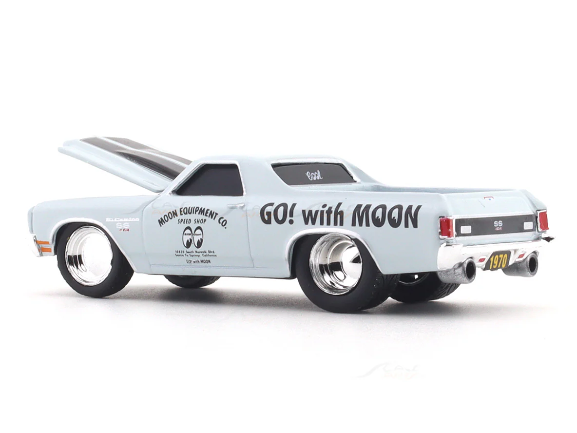 1970 Chevrolet El Camino SS 454 1:64 M2 Machines licensed diecast scale model car 82161-29 - Image 9