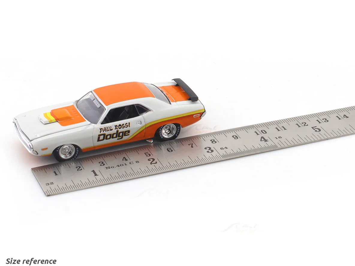 1970 Dodge Challenger T/A 1:64 M2 Machines licensed diecast scale model car 32500-97 - Image 14