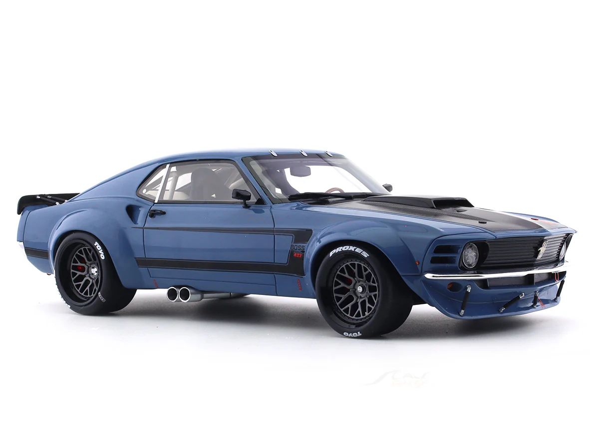 1970 Ford Mustang Boss Cobra by Ruffian 1:18 GT Spirit Scale Model collectible - Image 6
