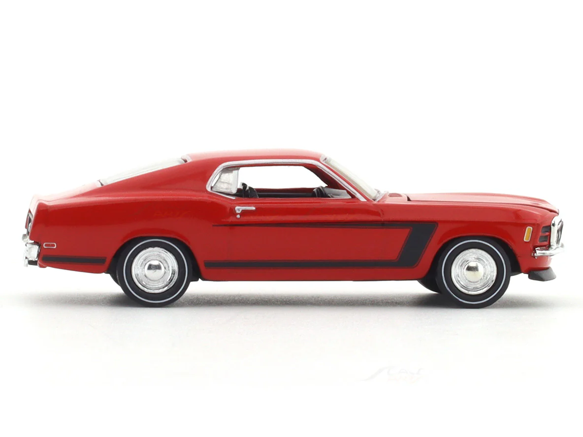 1970 Ford Mustang Grabber red 1:64 M2 Machines licensed diecast scale model car 11228-111 - Image 7
