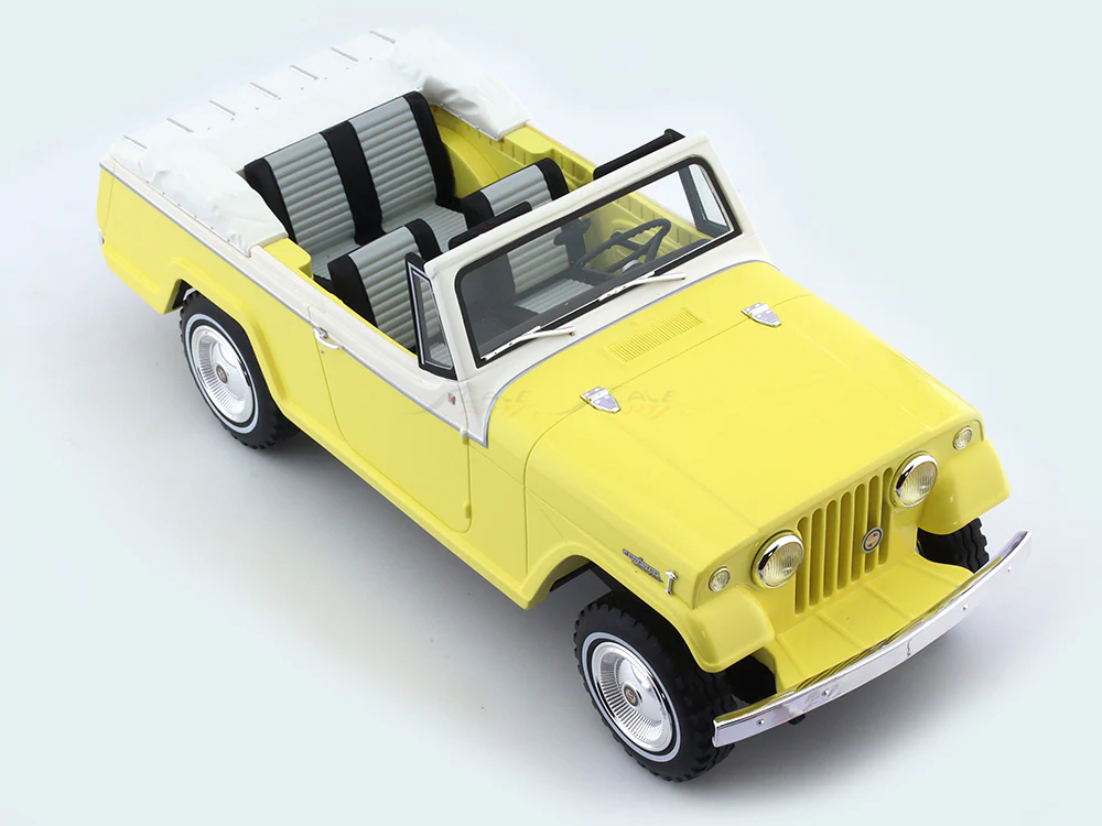 1970 Jeep Jeepster Commando Convertible 1:18 BoS Scale Model car collectible - Image 11