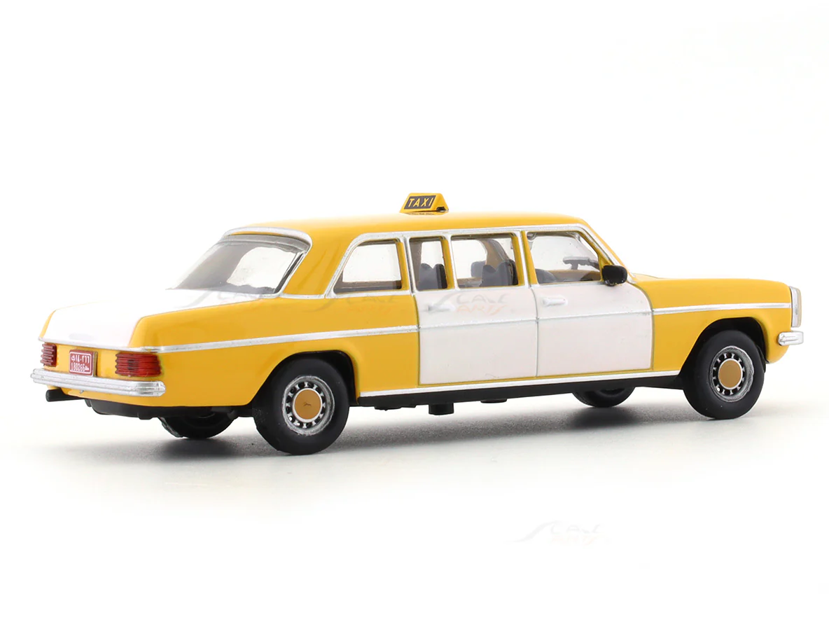 1970 Mercedes-Benz 240D Beirut Taxi 1:43 diecast scale model car collectible - Image 4