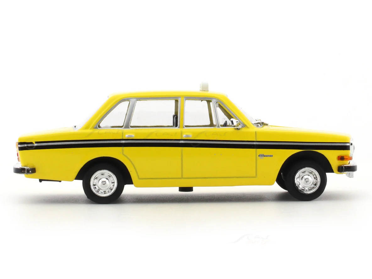 1970 Volvo 144 Stockholm Taxi 1:43 diecast scale model car collectible - Image 5