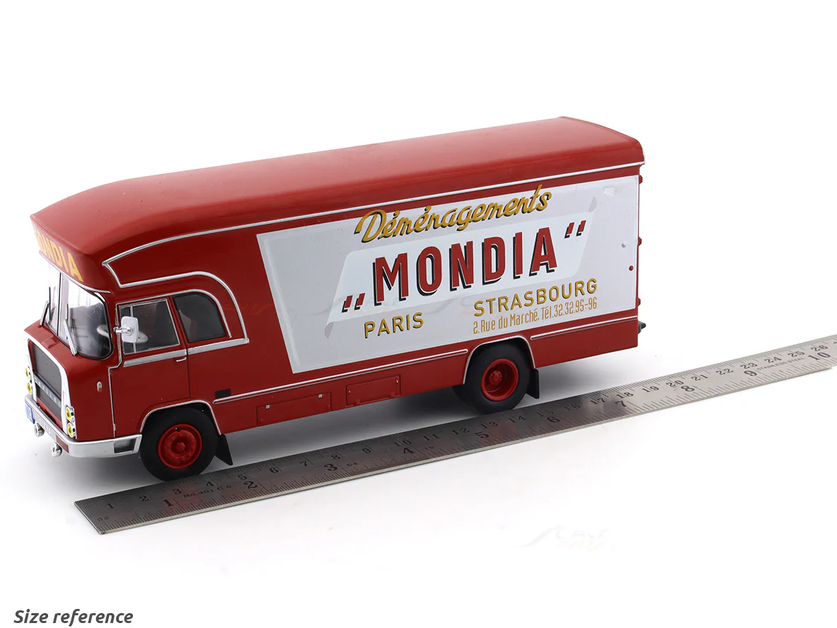 1971 Berliet GBK6 Transport Truck 1:43 diecast scale model bus collectible - Image 9
