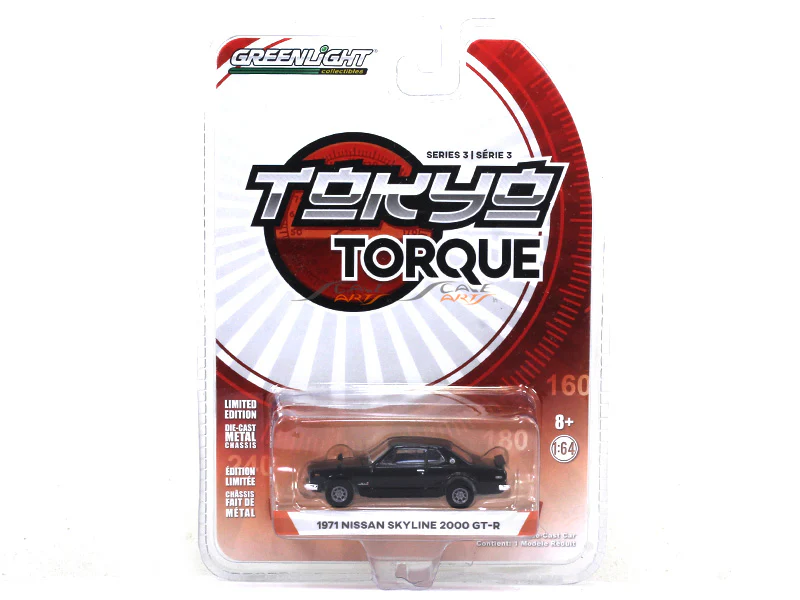 1971 Nissan Skyline 2000 GT-R 1:64 Greenlight diecast Scale Model car