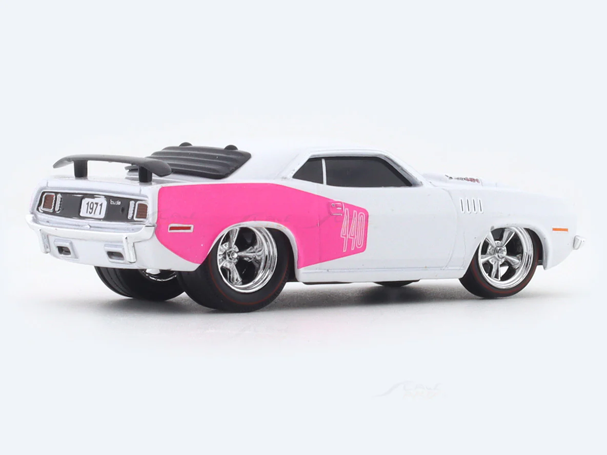 1971 Plymouth Cuda 440 1:64 M2 Machines licensed diecast scale model car 82161-29 - Image 4