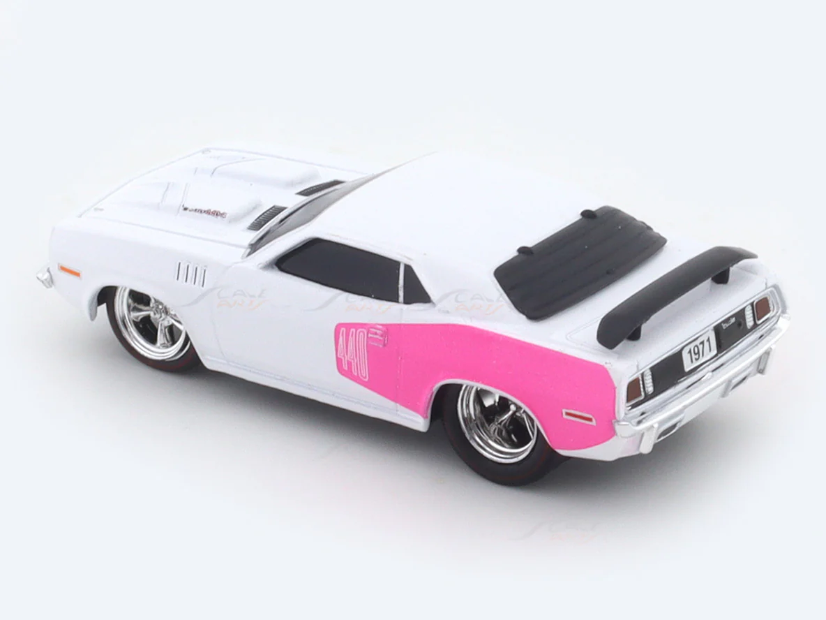 1971 Plymouth Cuda 440 1:64 M2 Machines licensed diecast scale model car 82161-29 - Image 8