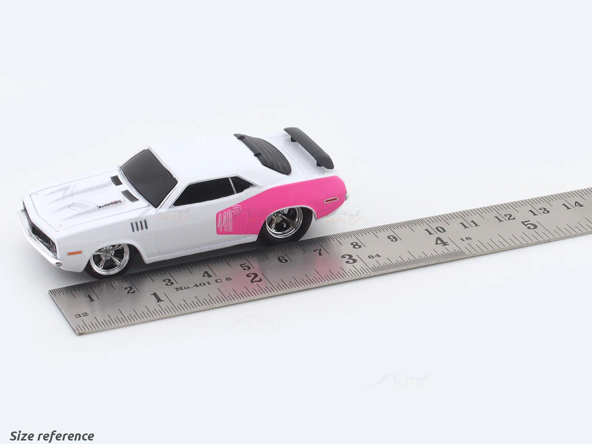 1971 Plymouth Cuda 440 1:64 M2 Machines licensed diecast scale model car 82161-29 - Image 9