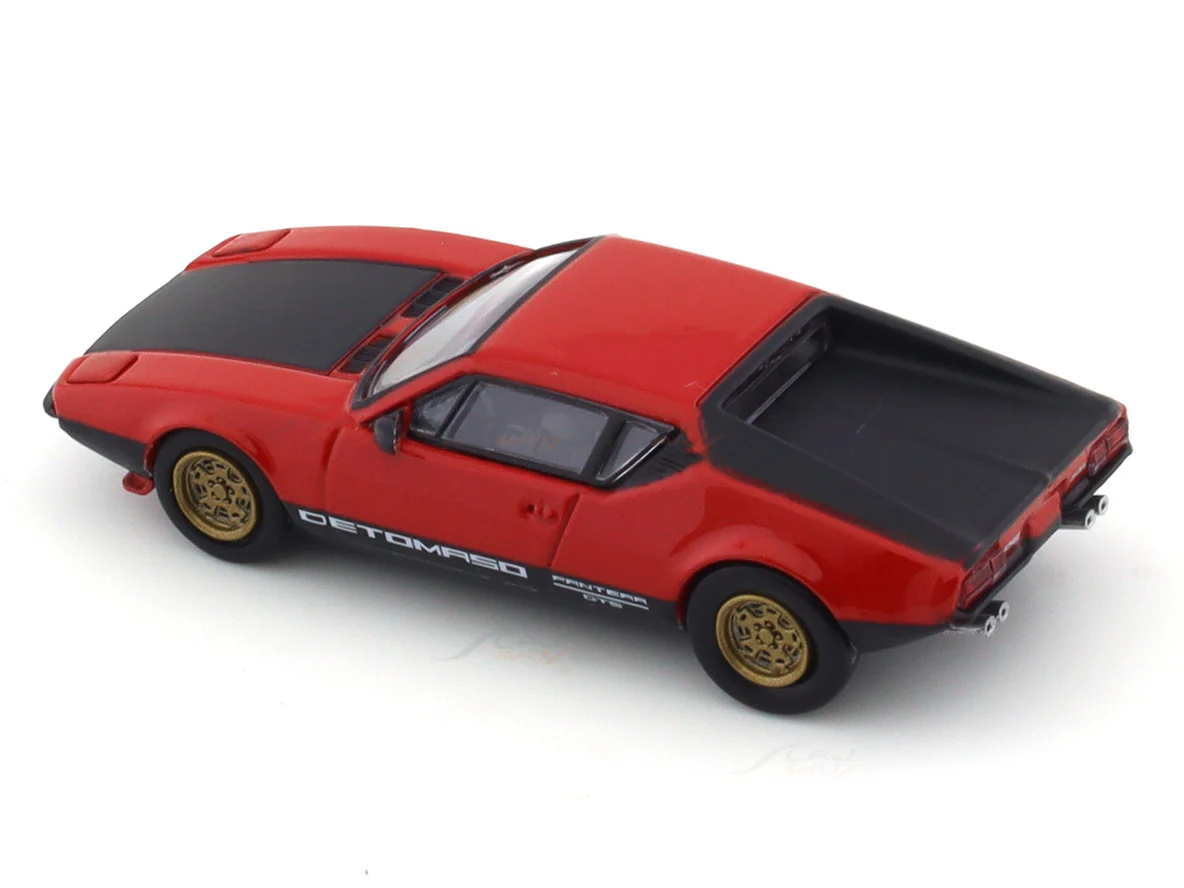 1972 DeTomaso Pantera Red Black 1:64 Para64 licensed diecast scale model car - Image 8