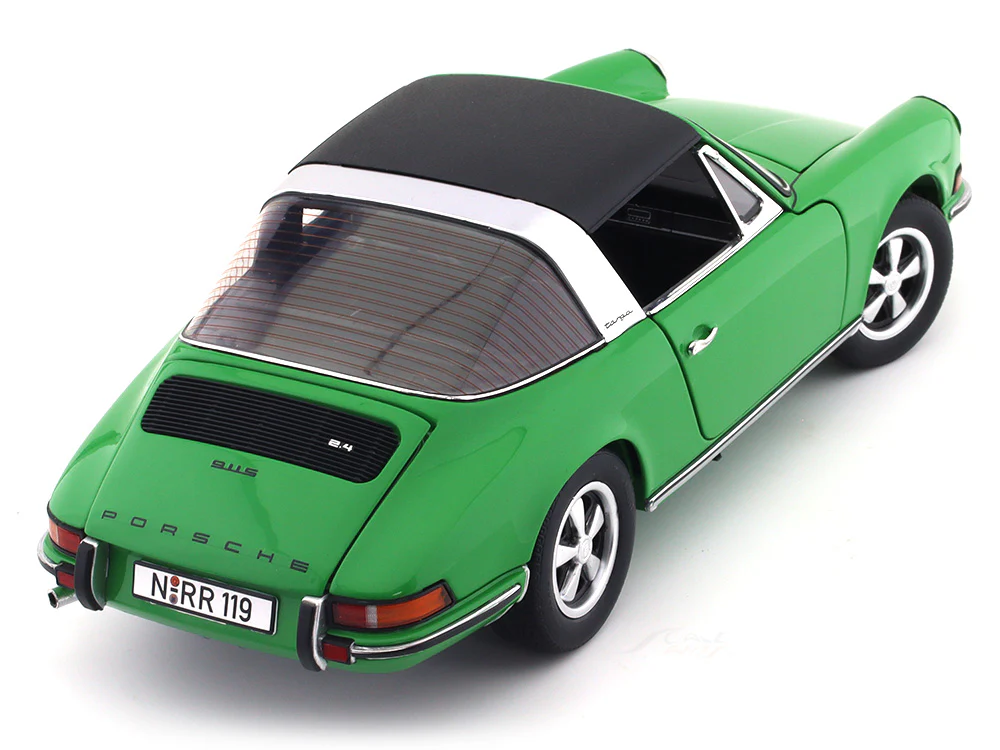1973 Porsche 911 S Targa green 1:18 Schuco diecast Scale Model collectible - Image 26