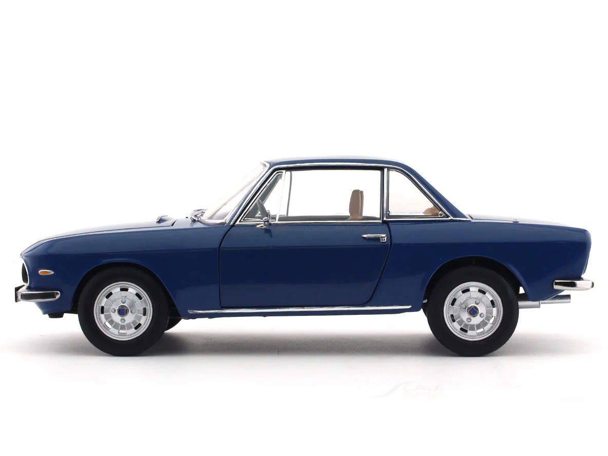 1975 Lancia Fulvia 3 Coupe blue 1:18 Norev diecast scale model car - Image 2