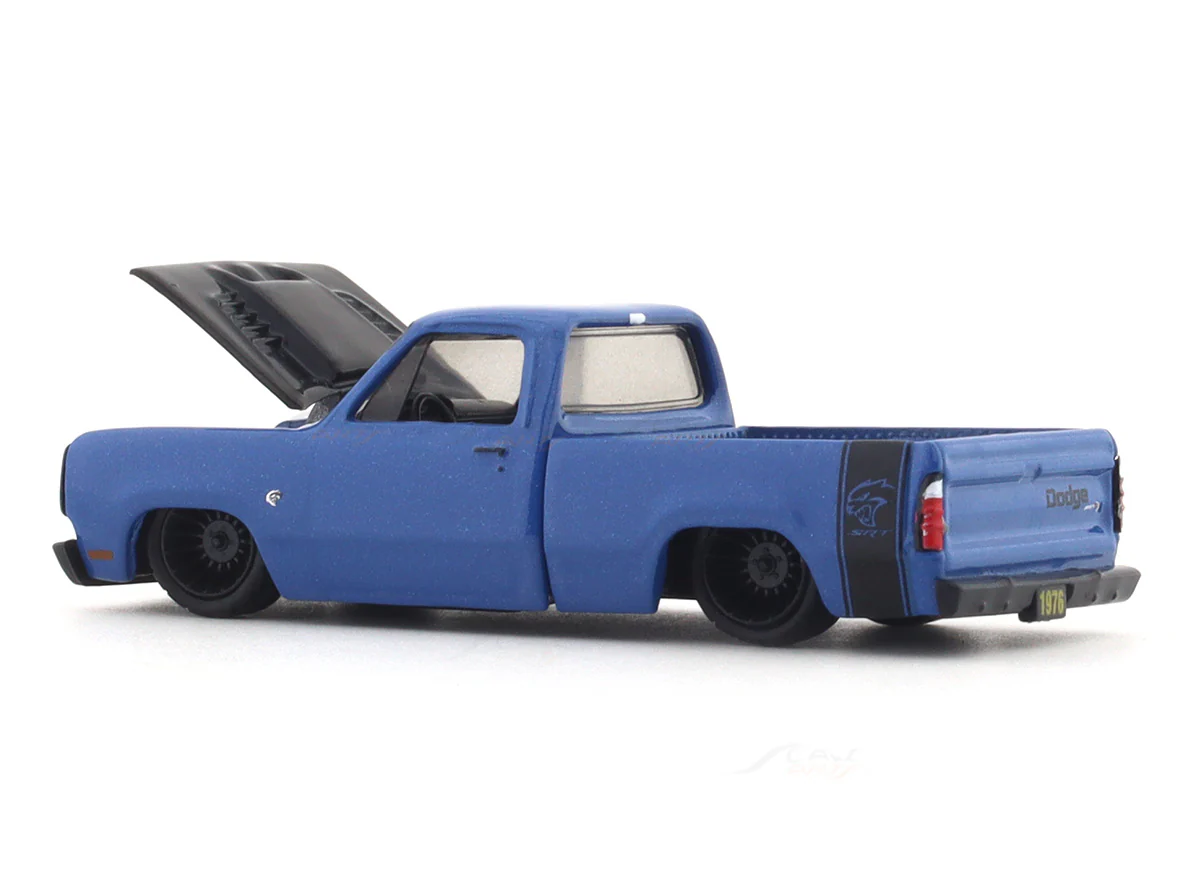 1976 Dodge Adventurer 150-Custom blue 1:64 M2 Machines licensed diecast scale model car 32500-95 - Image 9