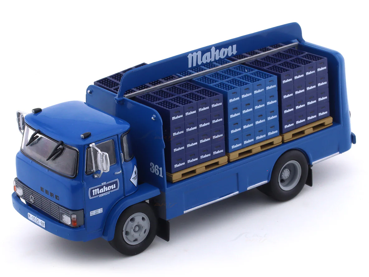 1976 Ebbro E-95 Mahou 1:43 diecast scale model truck collectible - Image 7