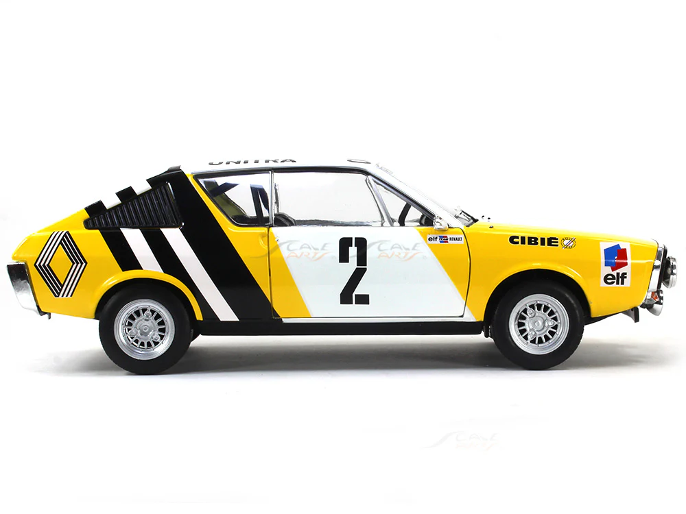 1976 Renault 17 #2 Rallye de Pologne 1:18 Solido diecast Scale Model car - Image 5