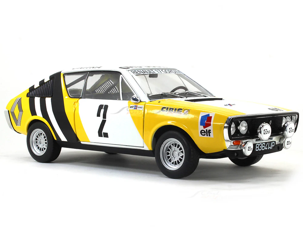1976 Renault 17 #2 Rallye de Pologne 1:18 Solido diecast Scale Model car - Image 6