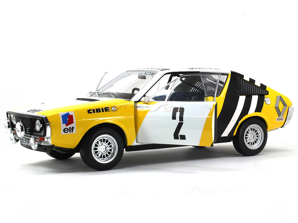 1976 Renault 17 #2 Rallye de Pologne 1:18 Solido diecast Scale Model car - Image 7