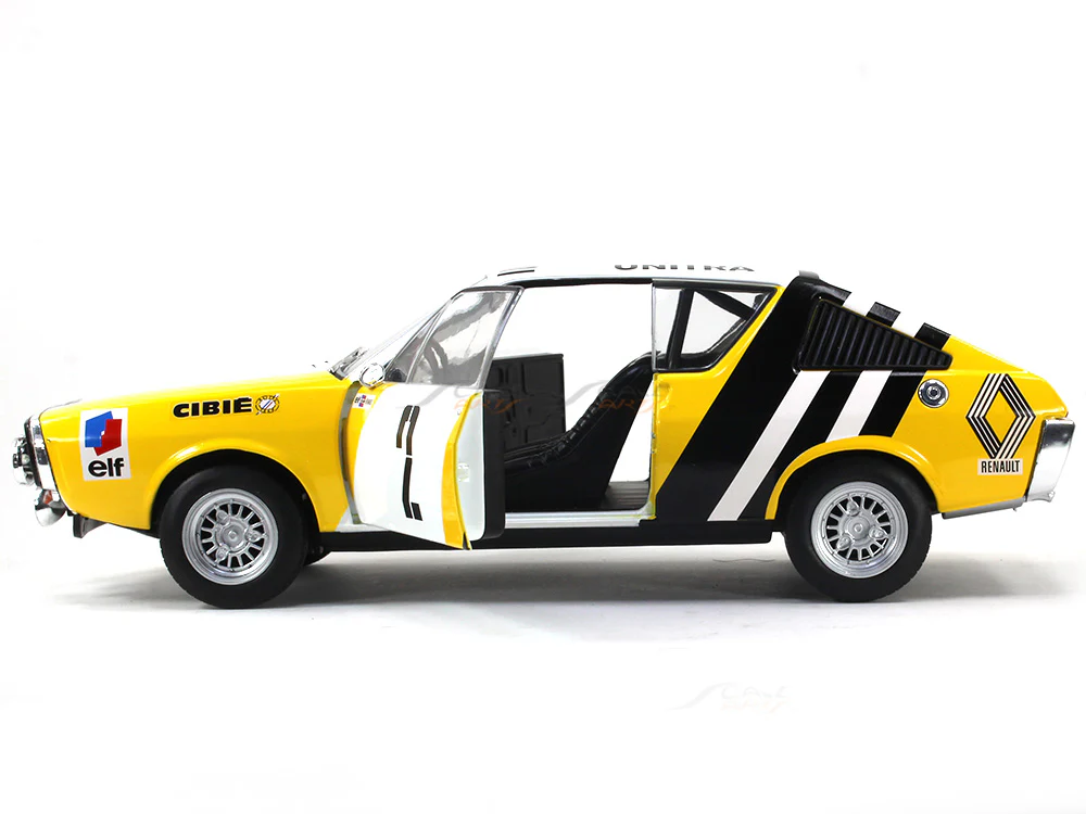 1976 Renault 17 #2 Rallye de Pologne 1:18 Solido diecast Scale Model car - Image 8