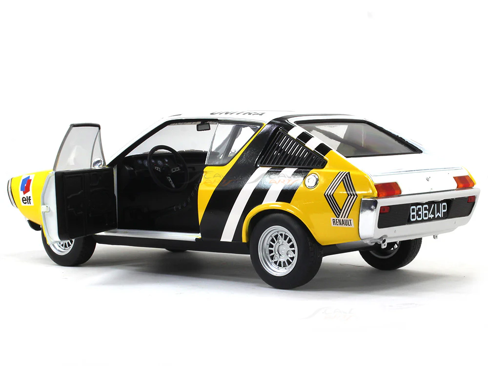 1976 Renault 17 #2 Rallye de Pologne 1:18 Solido diecast Scale Model car - Image 9