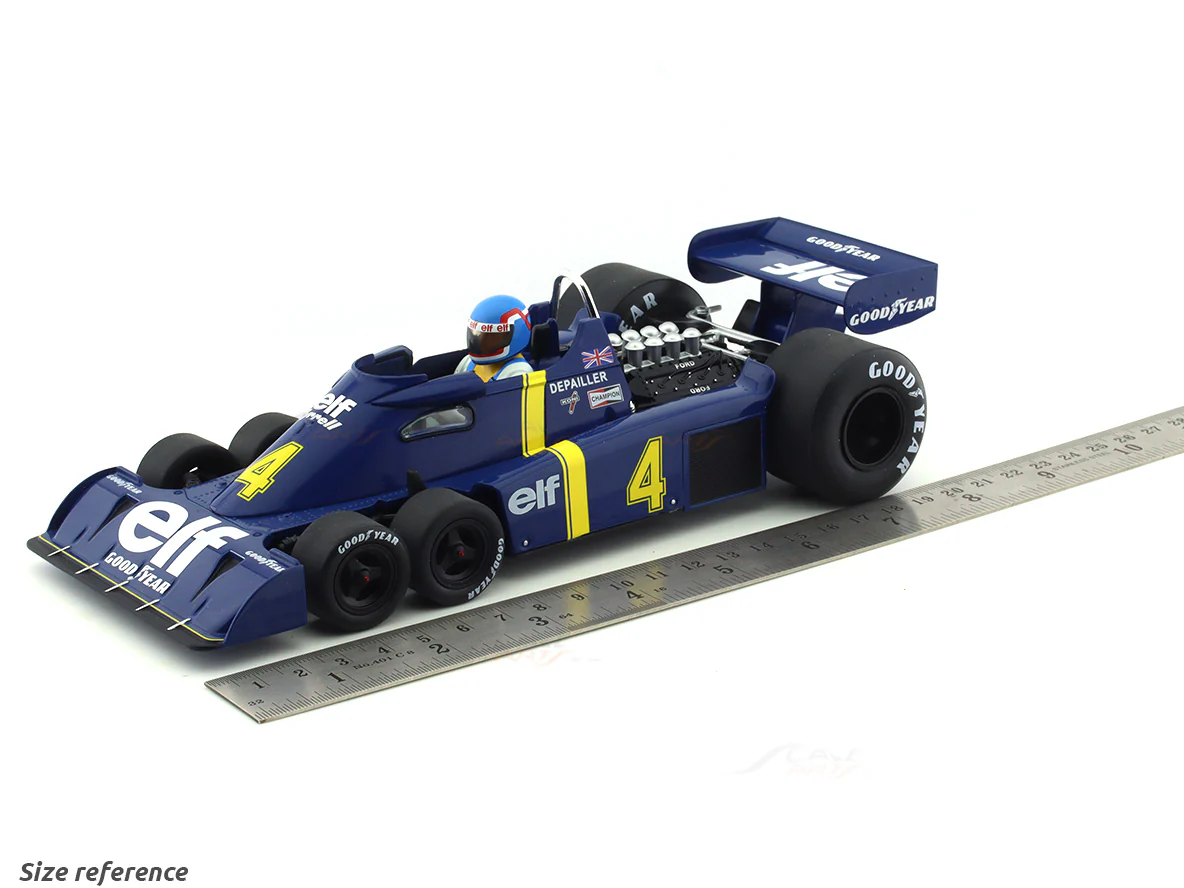 1976 Tyrrell P34-2 #4 Patrick Depailler 1:18 MCG diecast Scale Model car collectible - Image 9