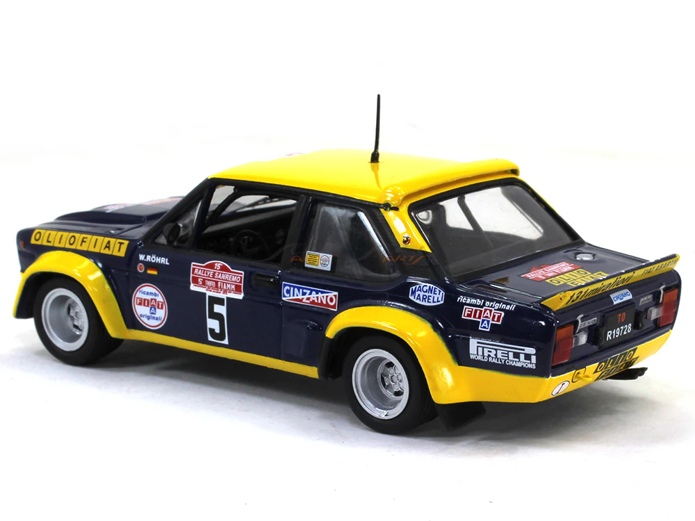 1977 Fiat 131 Abarth 1:43 IXO diecast Scale Model Car - Image 3