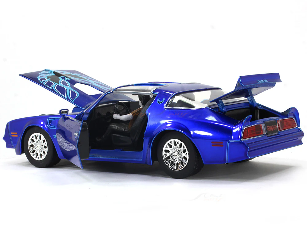 1977 Pontiac Firebird Pennywise & Henry Bowers "It" movie 1:24 Jada scale model - Image 10