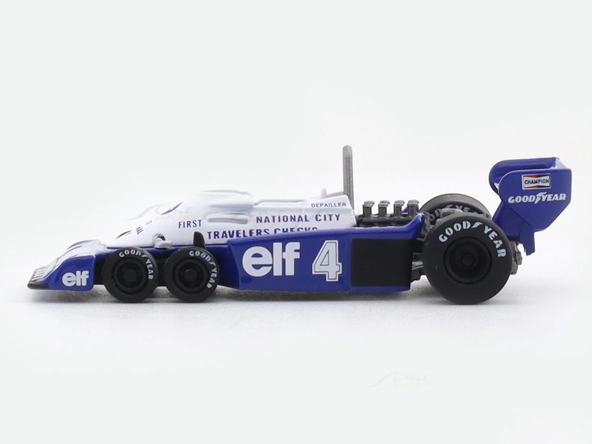 1977 Tyrrell P34 Monaco GP No 4 1:64 Kyosho licensed diecast scale model car miniature - Image 2