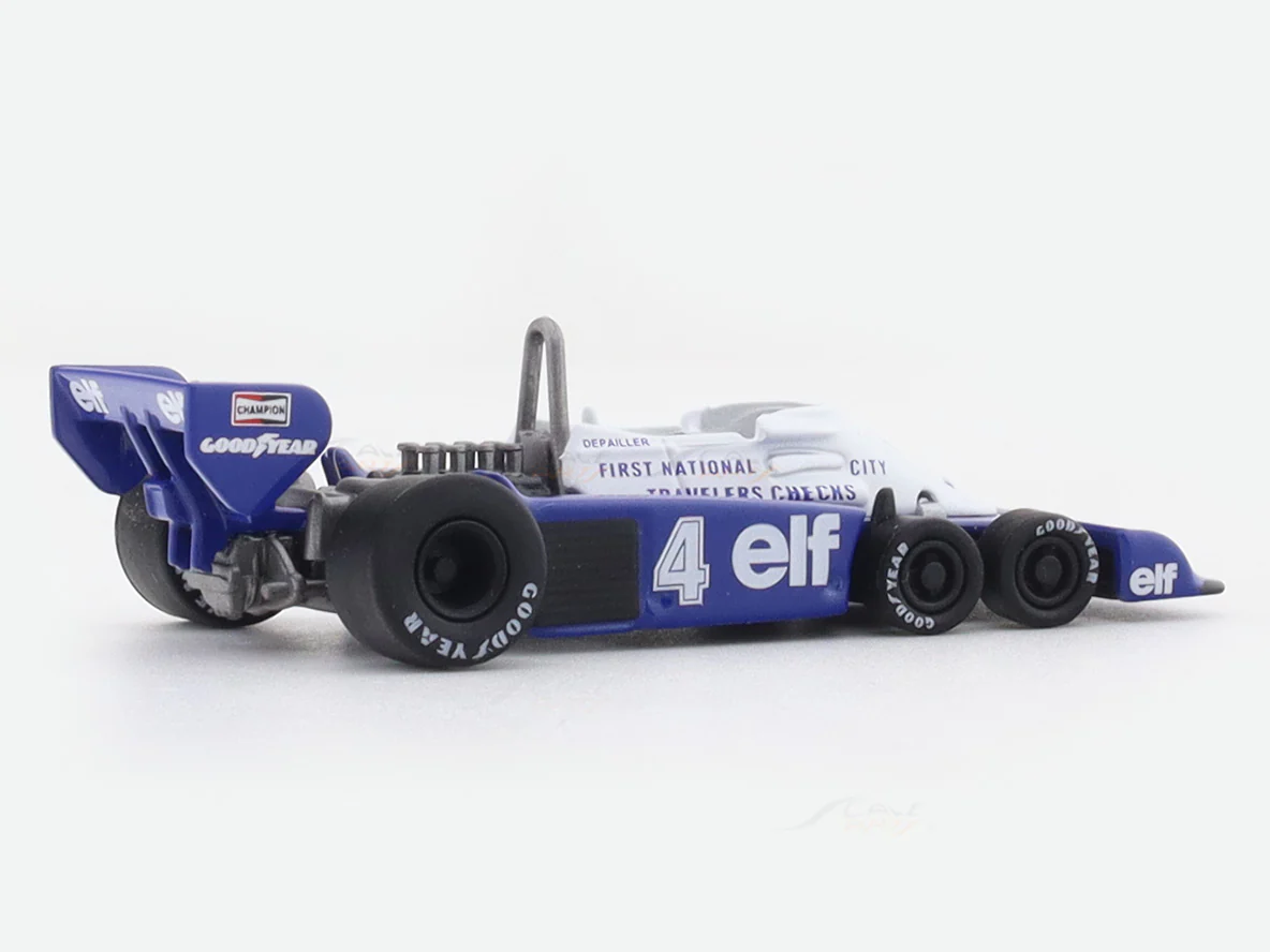 1977 Tyrrell P34 Monaco GP No 4 1:64 Kyosho licensed diecast scale model car miniature - Image 4