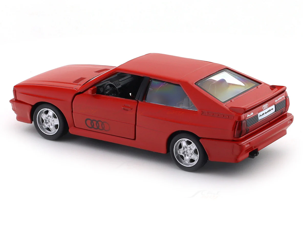 1980 Audi Quattro Red 1:33-42 RMZ City licensed pull back car scale model - Image 10