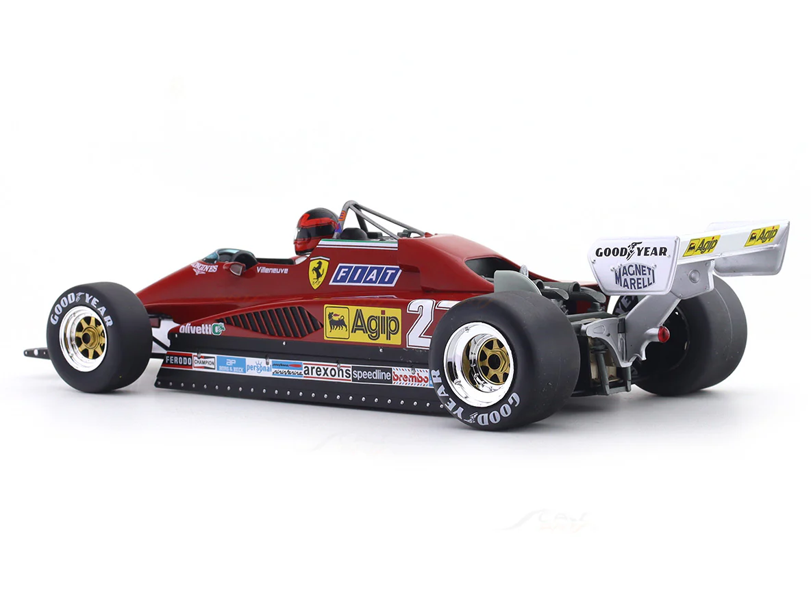 1982 Ferrari 126 C2 No 27 1:18 MCG Licensed Diecast Scale Model Car Collectible - Image 3