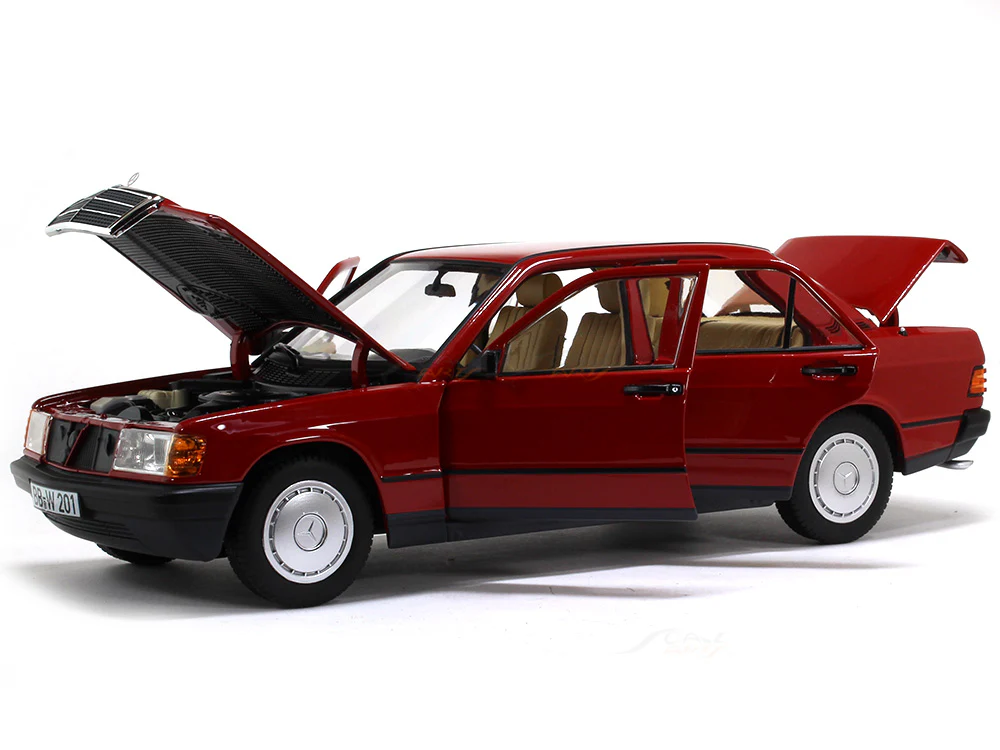 1982 Mercedes-Benz 190E W201 1:18 Norev diecast scale model car collectible - Image 7