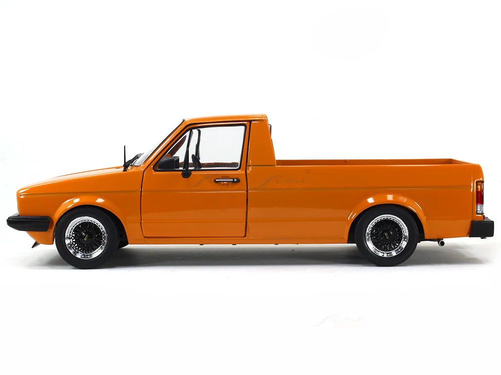 1982 Volkswagen VW Caddy MK I orange 1:18 Solido diecast Scale Model collectable - Image 2
