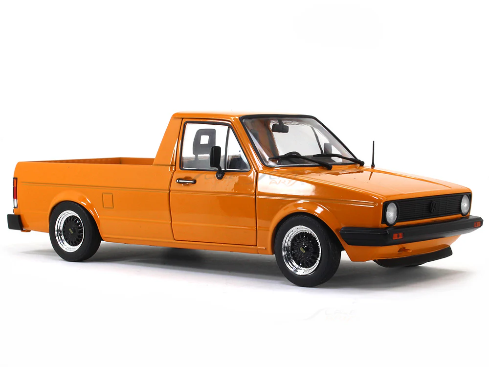 1982 Volkswagen VW Caddy MK I orange 1:18 Solido diecast Scale Model collectable - Image 6