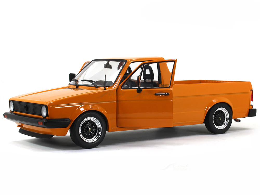 1982 Volkswagen VW Caddy MK I orange 1:18 Solido diecast Scale Model collectable - Image 7