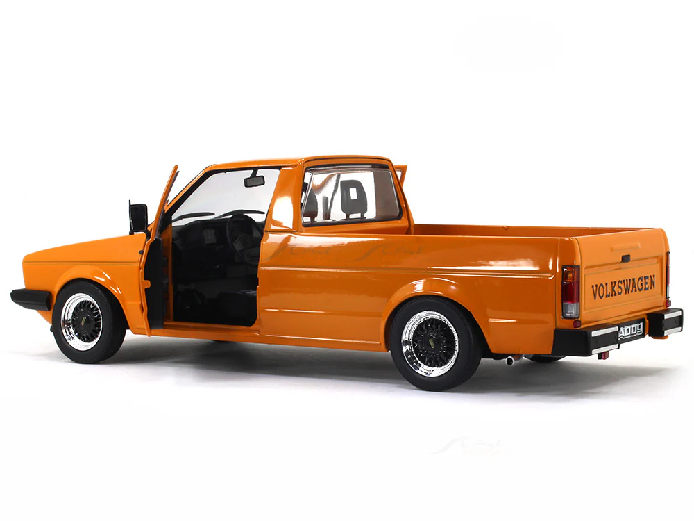 1982 Volkswagen VW Caddy MK I orange 1:18 Solido diecast Scale Model collectable - Image 9