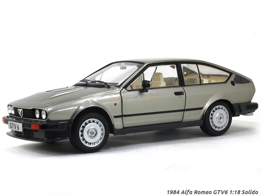1984 Alfa Romeo GTV6 1:18 Solido diecast Scale Model Car