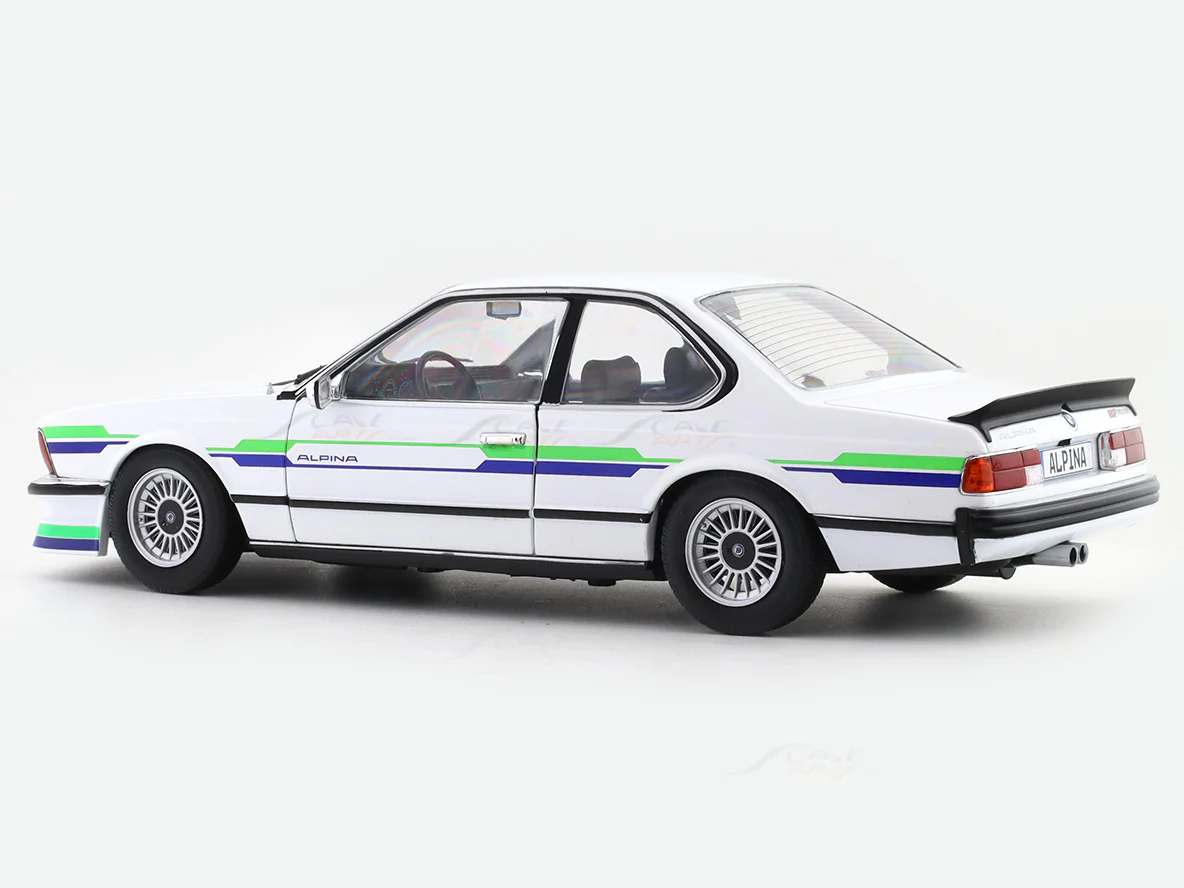 1984 BMW Alpina B7 Turbo E24 1:18 Solido licensed diecast scale model car collectible - Image 3
