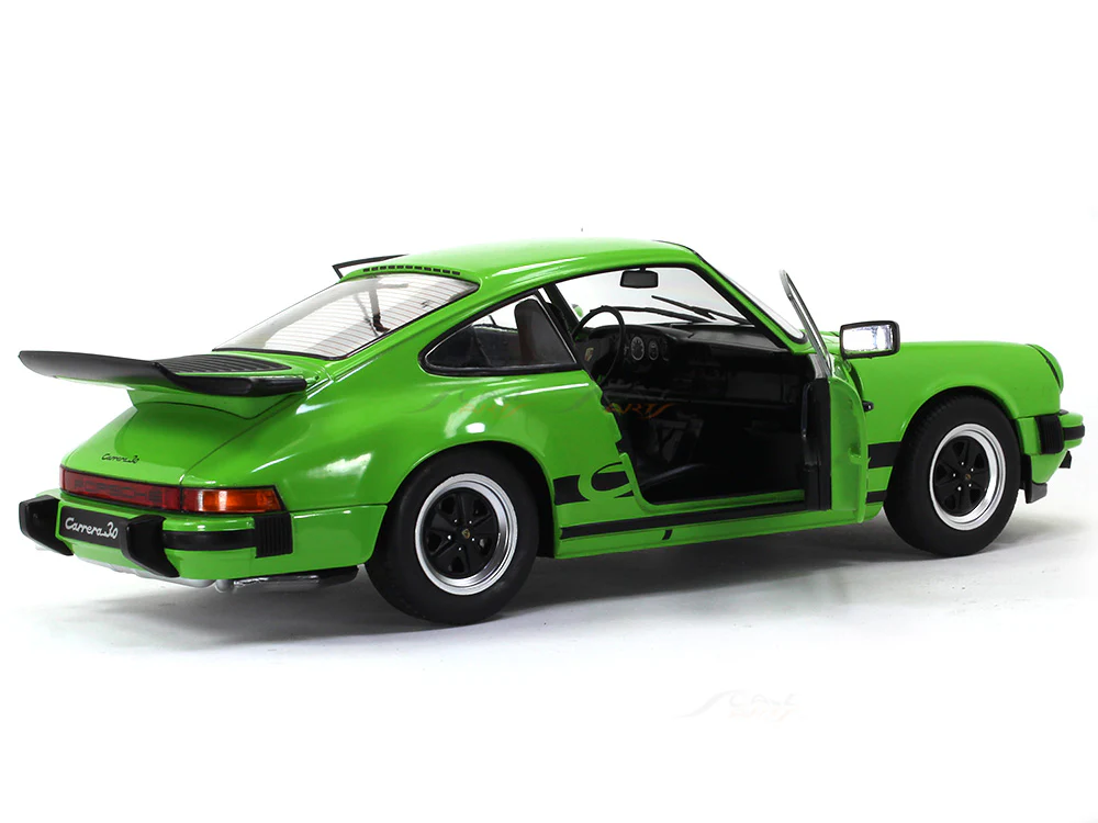 1984 Porsche 911 930 Carrera 3.2 Coupe 1:18 Solido scale model car collectible - Image 10