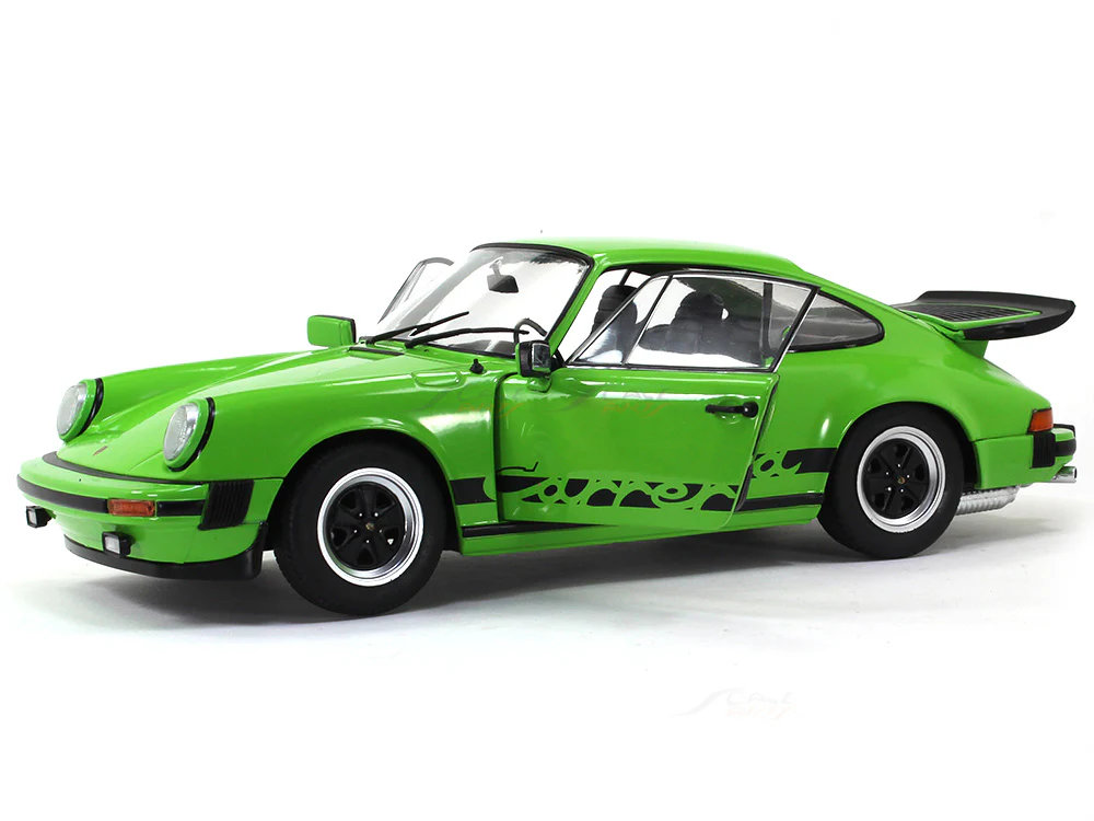 1984 Porsche 911 930 Carrera 3.2 Coupe 1:18 Solido scale model car collectible - Image 7