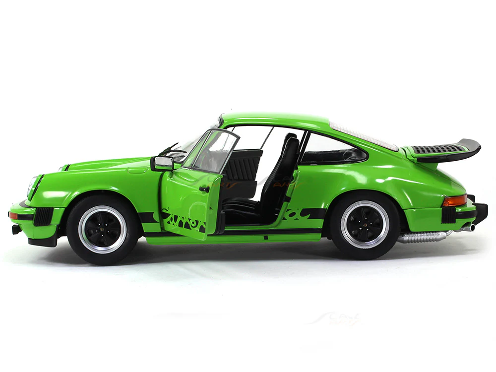 1984 Porsche 911 930 Carrera 3.2 Coupe 1:18 Solido scale model car collectible - Image 8