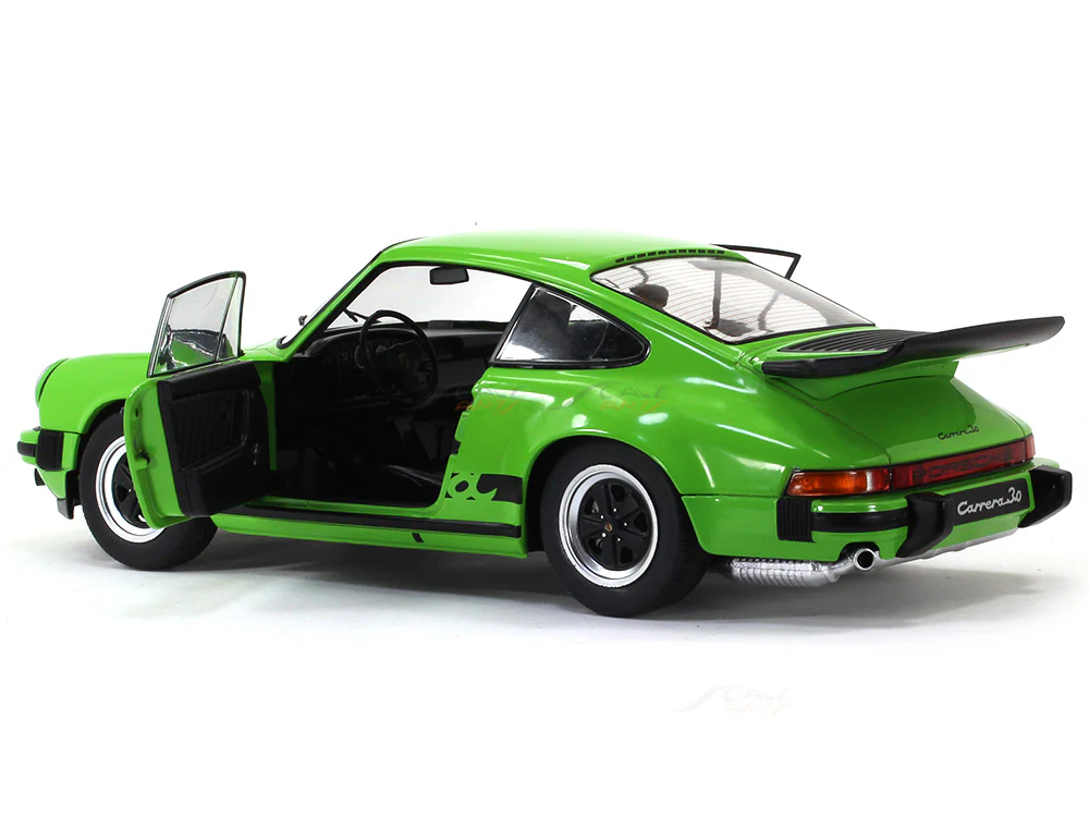 1984 Porsche 911 930 Carrera 3.2 Coupe 1:18 Solido scale model car collectible - Image 9