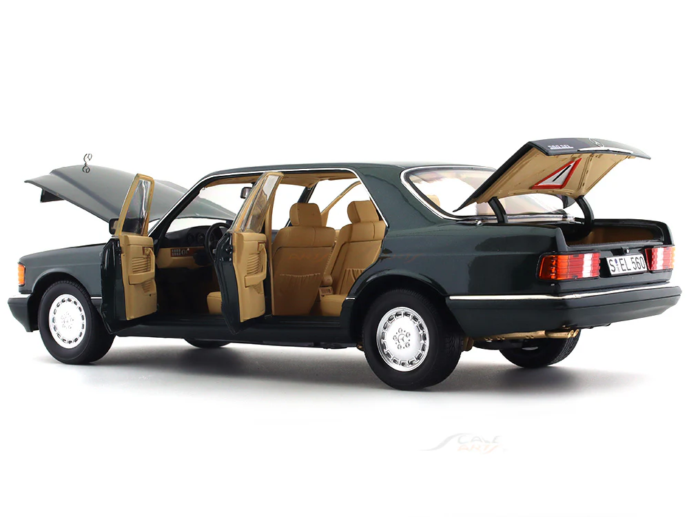 1985-1991 Mercedes-Benz 560SEL W126 1:18 Norev diecast scale model car collectible - Image 9