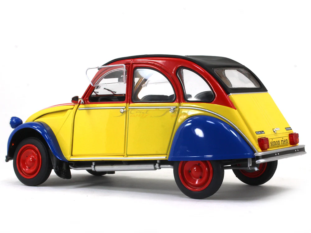 1985 Citroen 2CV6 Anise 1:18 Solido diecast Scale Model car - Image 3